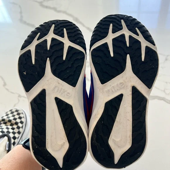 Toddler boys Nike Blue and Orange Athletic Shoes in size 11.  Brand New!!! - Picture 2 of 4